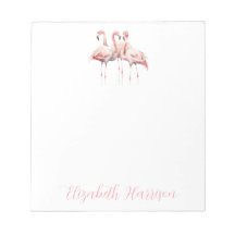 Tropisches Pink Flamingos Personalisiert