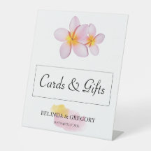 Tropisches Plumeria Frangipani Hochzeitskarten Ges