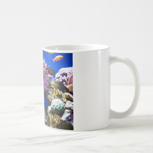 Tropisches Riff Kaffeetasse (Rechts)