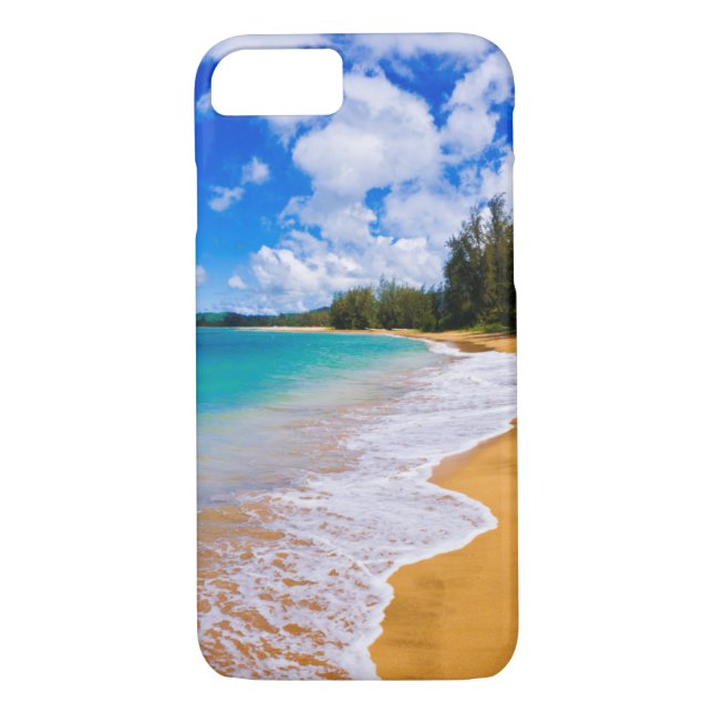 Tropisches Strandparadies, Hawaii Case-Mate iPhone Hülle (Rückseite)