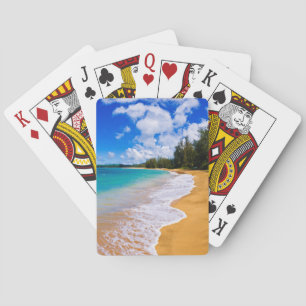 Tropisches Strandparadies, Hawaii Spielkarten