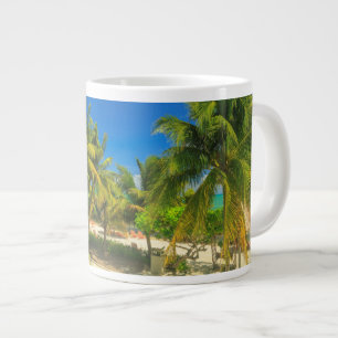 Tropisches Strandresort, Belize Jumbo-Tasse