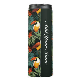 Tropisches Toucan-Muster Thermosbecher