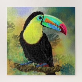 Tropisches Toucan-Puzzle