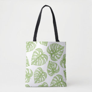Tropisches trendiges nahtloses Muster mit exotisch Tasche