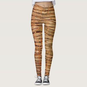 Tropisches Treppenbark-Foto Leggings