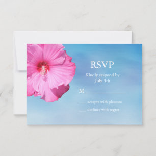 Tropisches UAWG (Aquarell) RSVP Karte