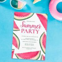 Tropisches Wassermelone Sommersommer Party