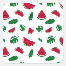 Tropisches Wassermelonen-Sommer-Nahtloses Muster