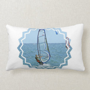 Tropisches Windsurfing Kissen