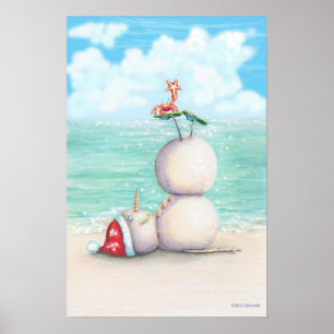 Tropisches Yoga-Plakat durch idyl-wyld Entwurf, Poster
