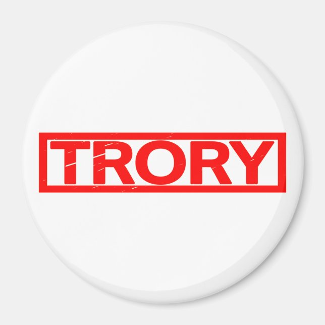 Trory Briefmarke Magnet (Vorne)