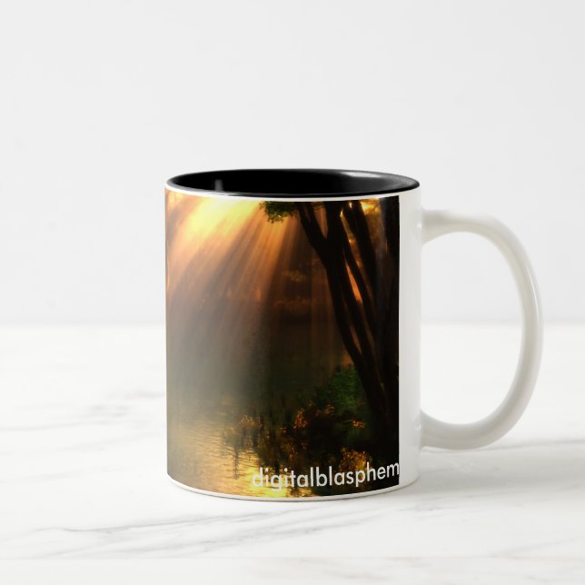 Trost-Tasse Zweifarbige Tasse (Rechts)