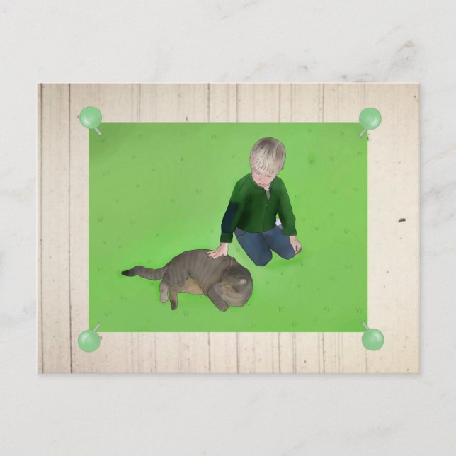 Trösten Postkarte (Vorderseite)