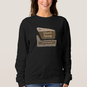 Trostloser Sumpf Nc heruntergekommenes Schild Park Sweatshirt