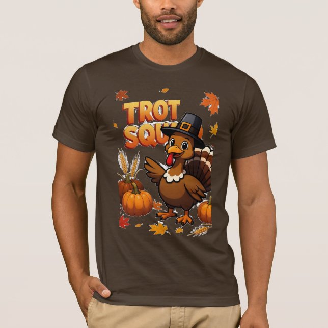 TROT SQUAD FUNNU DESIGN  T-Shirt (Vorderseite)