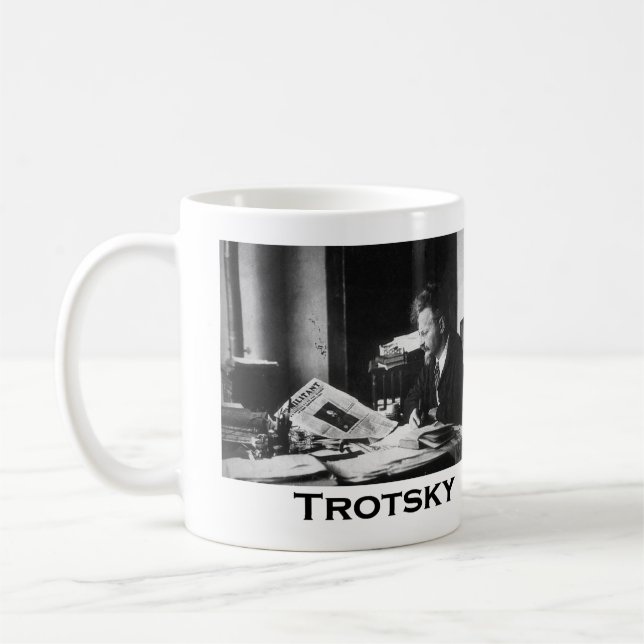 Trotsky Lesung "die militanten " Kaffeetasse (Links)