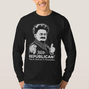 Trotsky wählt republikanisches Shirt