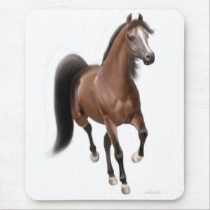 Trottenarabisches Pferd Mousepad