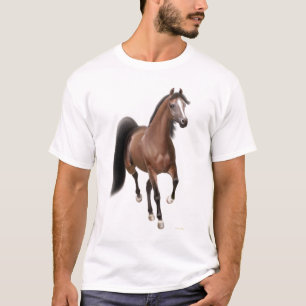 Trotting arabischer PferdeT - Shirt