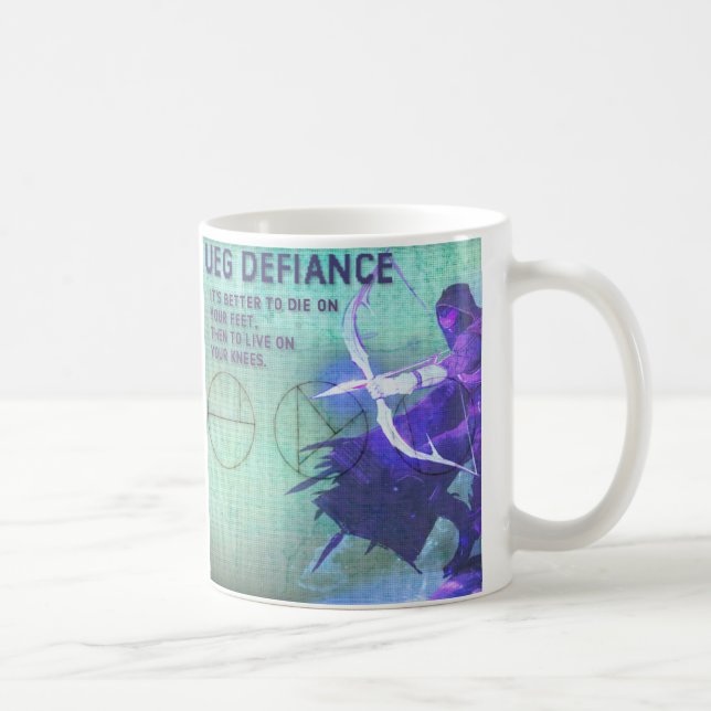 Trotz-Tasse Kaffeetasse (Rechts)