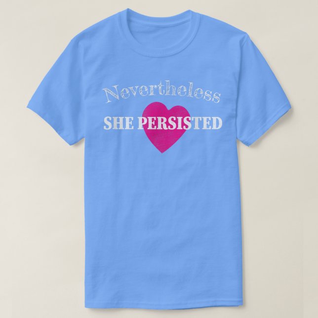 Trotzdem beharrte sie auf der Empoweri von Mädchen T-Shirt (Design vorne)