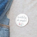 Trotzdem beharrte sie button<br><div class="desc">Lass ihr sprechen! Die Schrift "Nichtsdestotrotz beharrte sie" in der handgeschriebenen Schrift "slate blue",  die mit einem Pink von pinkfarbenen und salzfarbenen Blume geschmückt ist. Ein perfektes Geschenk für die Feministin,  die Elizabeth Warren Anhängerin oder zukünftige weibliche Führungskraft in Ihrem Leben!</div>