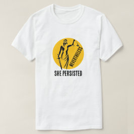 "Trotzdem beharrte sie" & Lady Justice T-Shirt