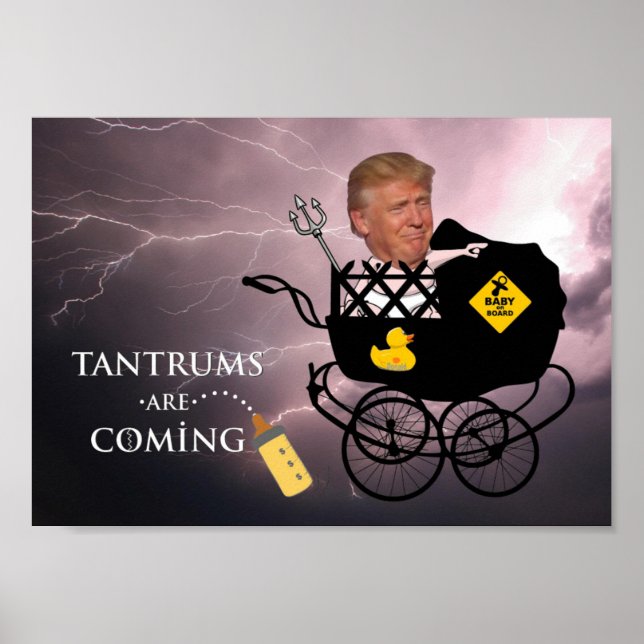 Trotzen kommen / Anti Trump, Poster (Vorne)