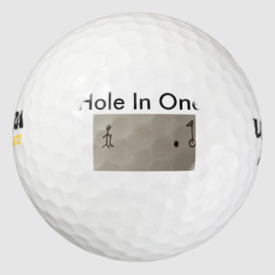 Trou Dans Une Balle De Golf