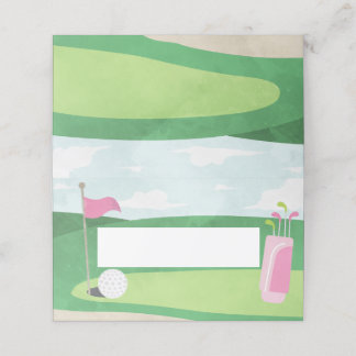 Trou en un Anniversaire Cartes de la place, Girl G