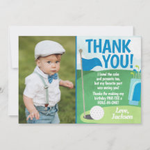 Trou en un Carte de remerciements de golf premier