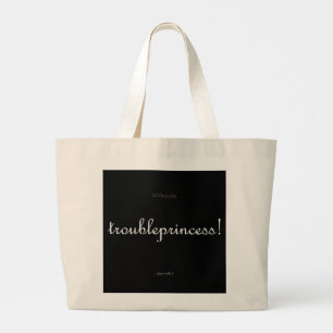 troubleprincess! grand sac fourre-tout