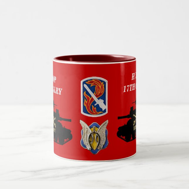 Troupe de H, 17ème tasse de la cavalerie M551 (Centre)