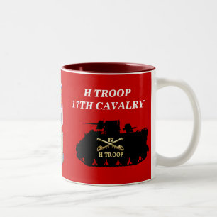 Troupe de H, 17ème tasse de voie de la cavalerie