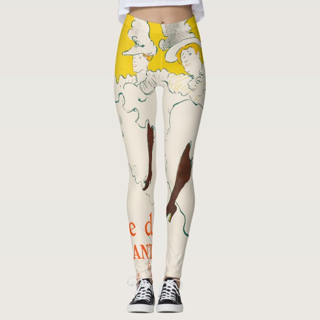 Troupe de Mademoiselle Eglantine, Toulouse Lautrec Leggings (Vorderseite)