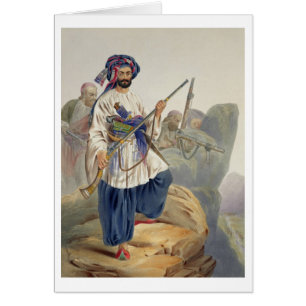 Troupe de pied de Ko-i-Staun dans le costume