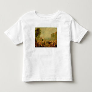 Troupe der Schauspieler darstellend auf einem Kleinkind T-shirt