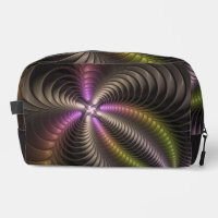 Abstrait brillant Trippy coloré 3D Fractal Art