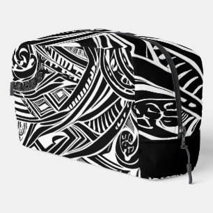 Trousse De Toilette Abstrait tribal noir et blanc