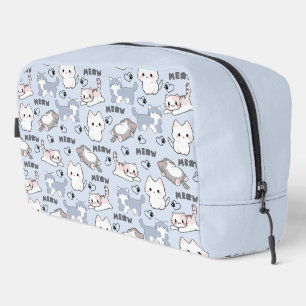 Trousse De Toilette Adorables chatons dodus et cœurs Meow