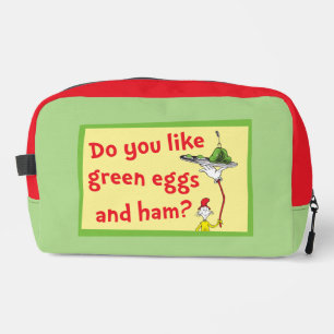 Trousse De Toilette Aimes-tu les œufs verts et le jambon?
