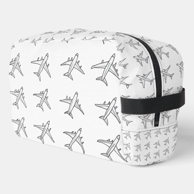 Trousse De Toilette Airplane Pattern Pouch (Coin gauche)