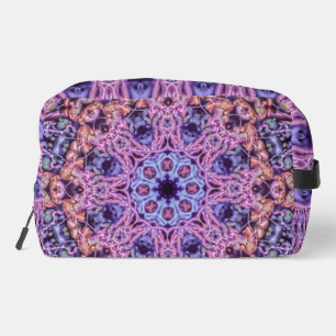 Trousse De Toilette Alien Purple Psychedélique Kaleidoscopique Mandala