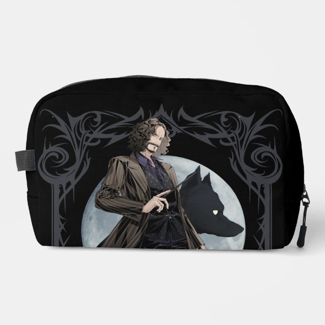 Trousse De Toilette Animagus noir Anime Sirius (Recto)