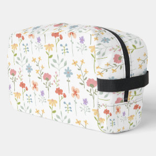 Trousse De Toilette Aquarelle Fleur sauvage motif floral