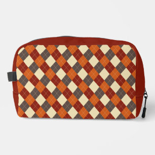 Trousse De Toilette Automne/Automne En vichy motif