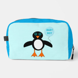 Trousse De Toilette Bébé Bleu mignon Pingouin Garçon