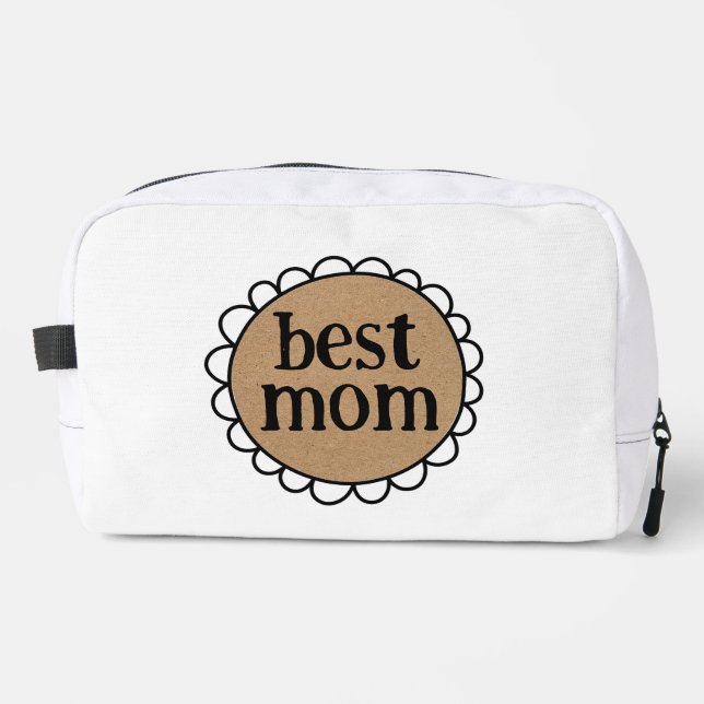 Trousse De Toilette BEST MOM BORD À Brouillon Personnalisé (Recto)
