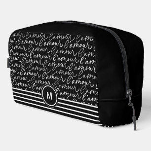 Trousse De Toilette Black & White "Paris drey"